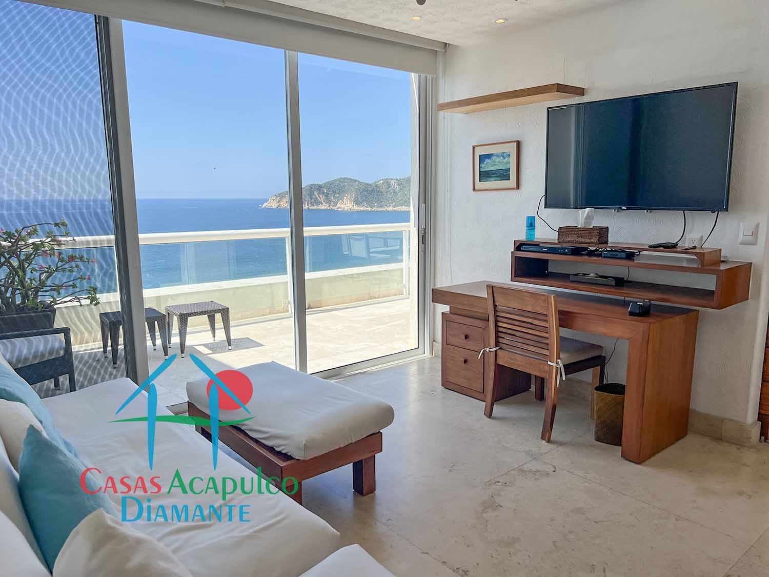 Residencial Playamar Caoba PH 1 - Sala de televisión 4